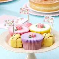 Shabby Chic Afternoon Tea Cupcake / Canape Picks